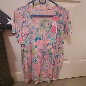 XL V-Neck Lilly Pulitzer Shirt